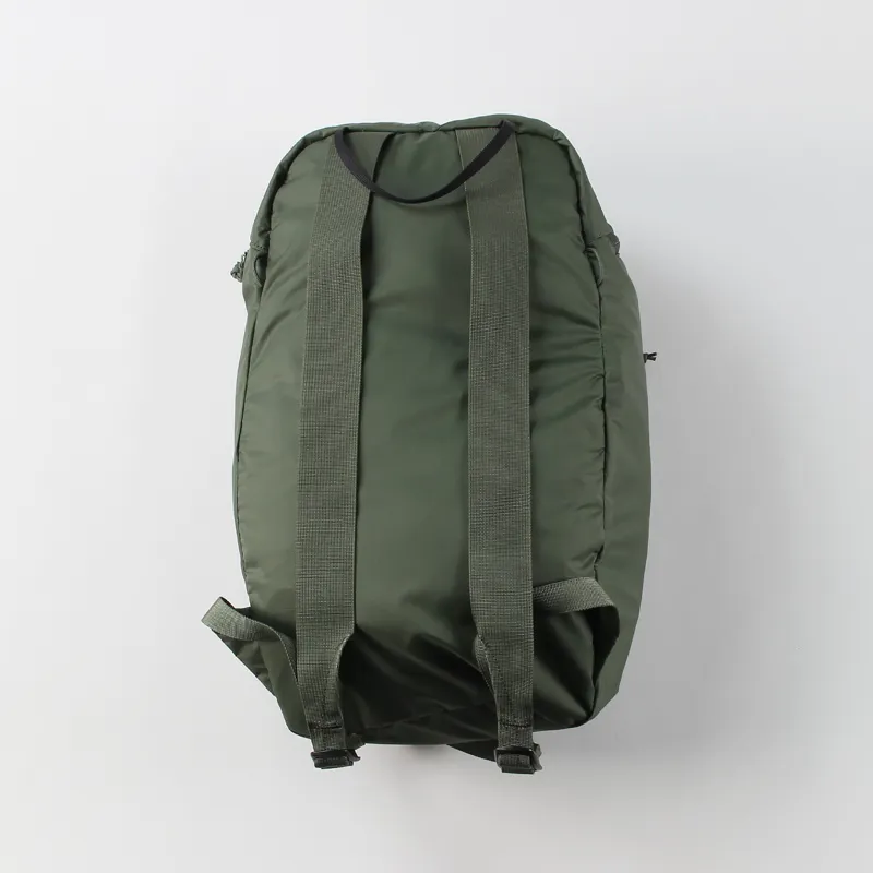 Arcteryx Mens Outdoor Lightweight Index 15 Back Joshua Tree Green