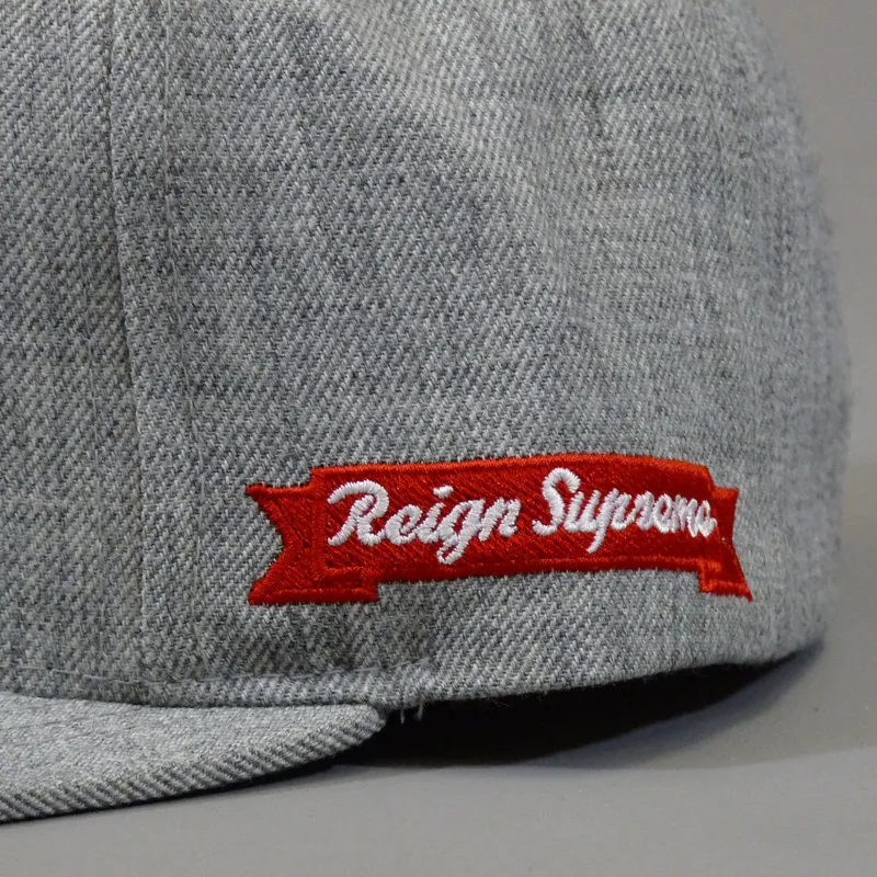 King Insignia Starter Snapback Cap - Grey-4