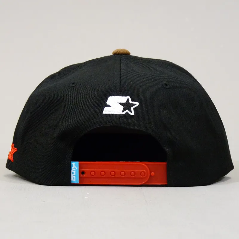 King Insignia Starter Snapback Cap - Black-4