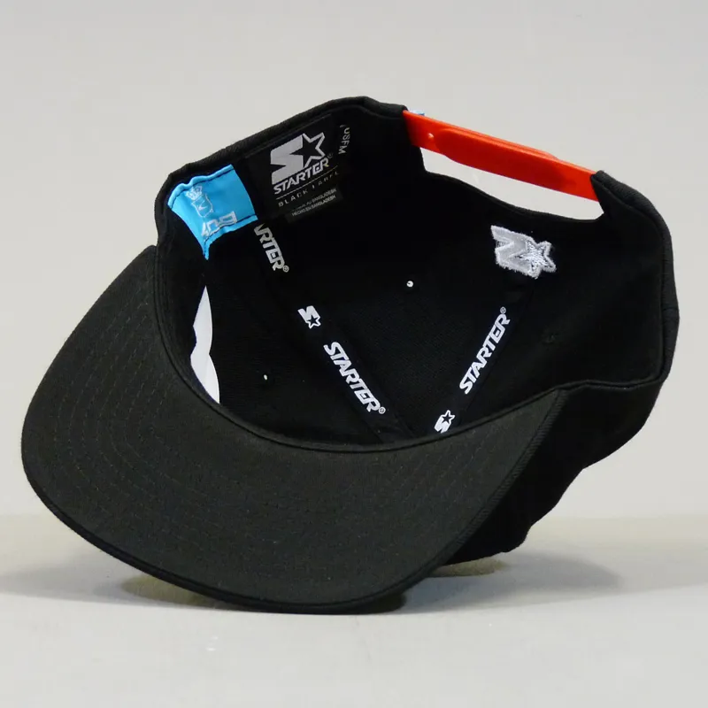 King Insignia Starter Snapback Cap - Black-6