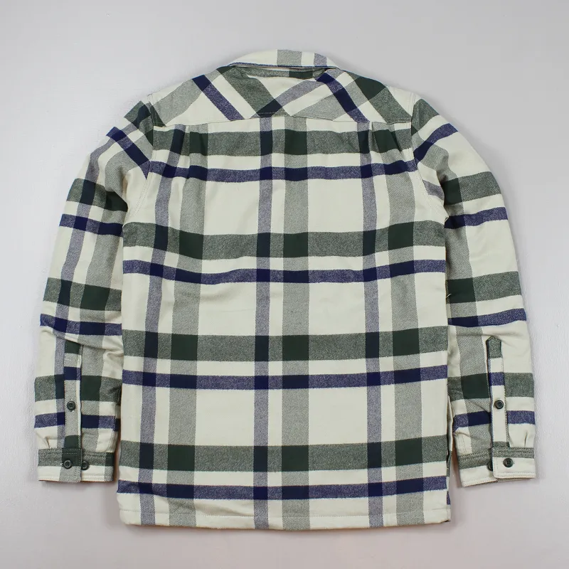 Patagonia Insulated Fjord Flannel Jacket Comstock Stone-3
