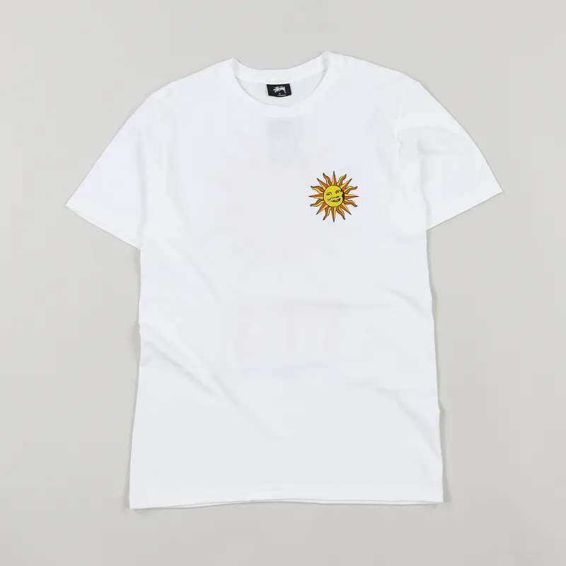 Stussy International Sun T Shirt White-1