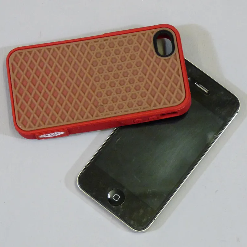 Vans iPhone 4 Waffle Case - Chilli Pepper Red-2