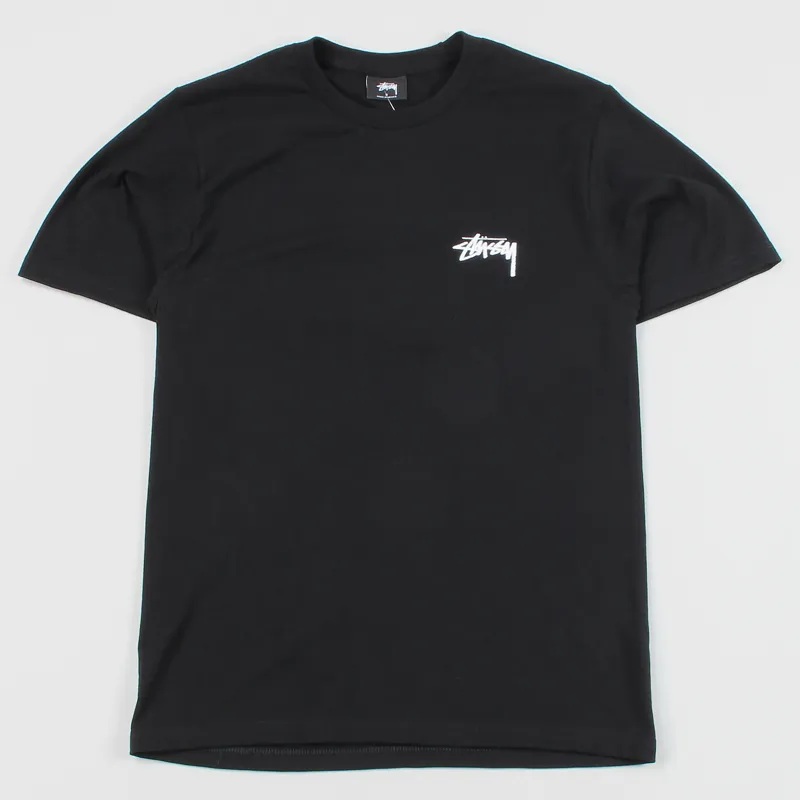 Stussy Irie Lion T Shirt Black