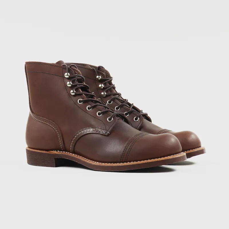 Red Wing Iron Ranger Boots Amber-3
