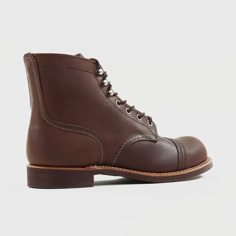 Red Wing Iron Ranger Boots Amber-5