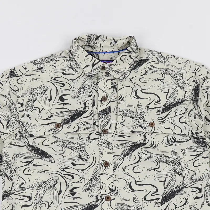 Patagonia Island Hopper II Shirt Fish Splash Pellican-1