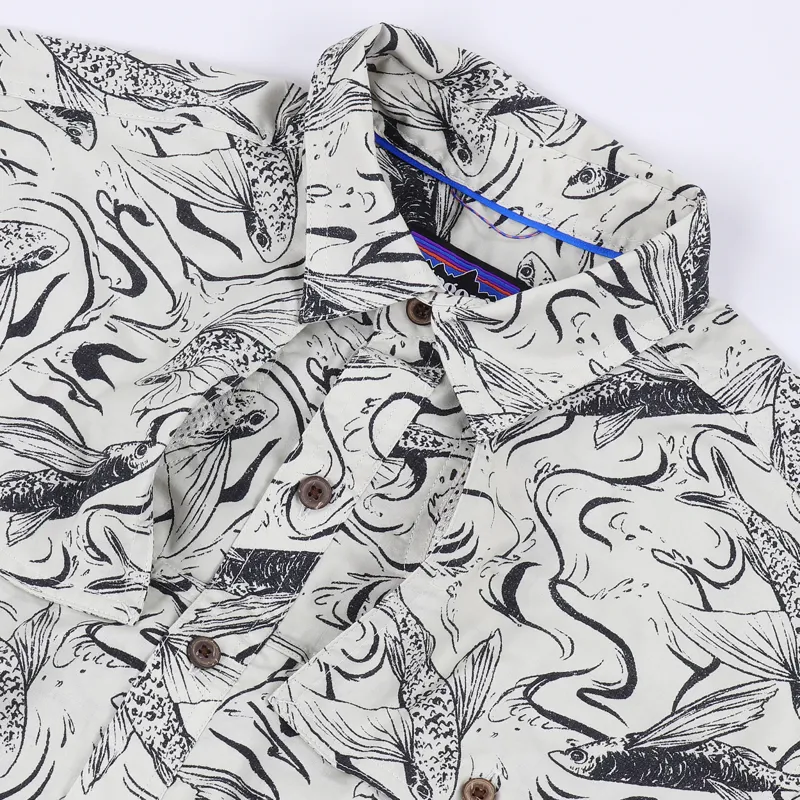 Patagonia Island Hopper II Shirt Fish Splash Pellican-2