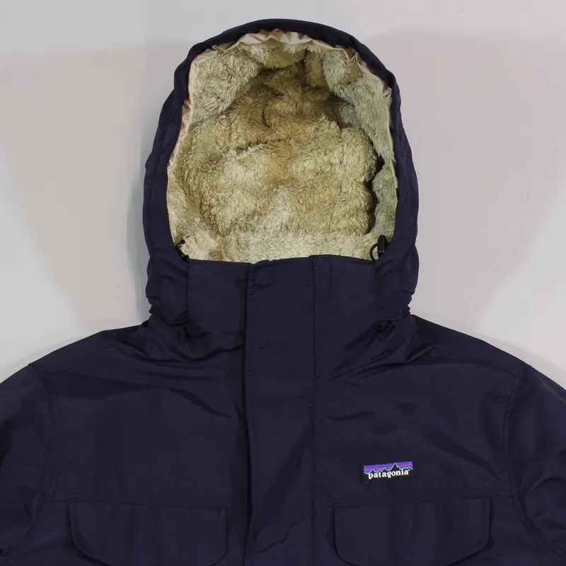 Patagonia Isthmus Parka Blue Black-2