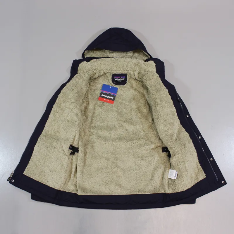 Patagonia Isthmus Parka Blue Black-5