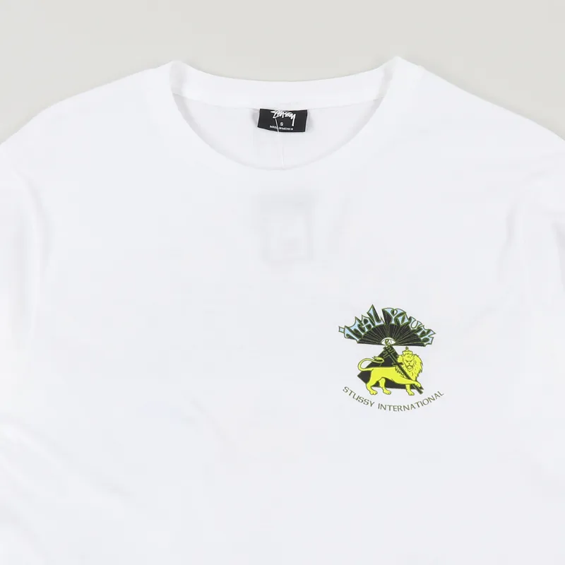 Stussy Ital Youth T Shirt White-2