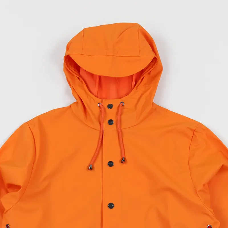 Rains Jacket Fire Orange-1
