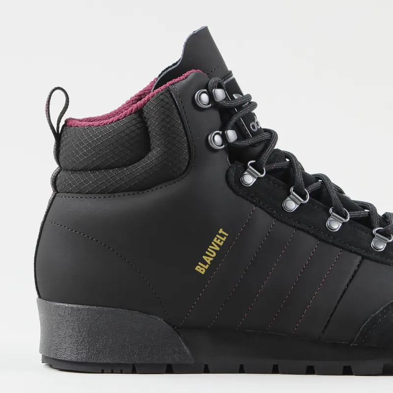 Adidas Jake Boot 2.0 Black Maroon-1