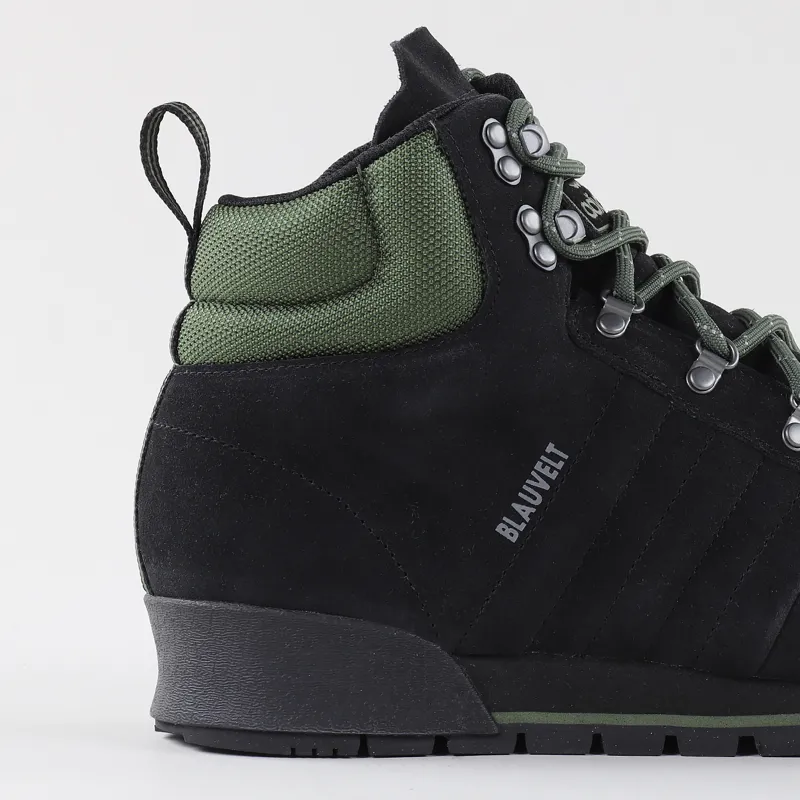 Adidas Skateboarding Jake Boot 2.0 Black Base Green-1