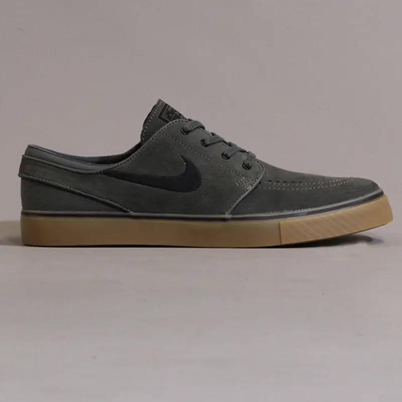 Nike Stefan Janoski Base Grey Black Gum Light Brown Mens Sk