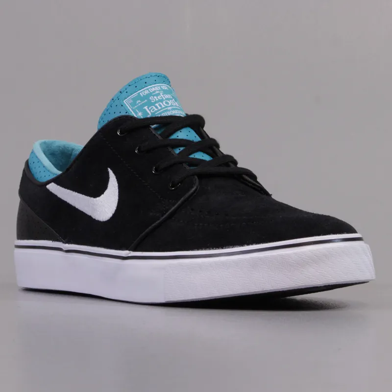 nike janoski black and green