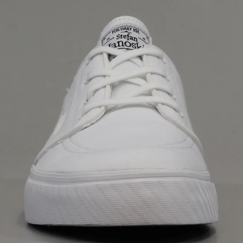 Nike SB Zoom Stefan Janoski Canvas Shoes White White-4