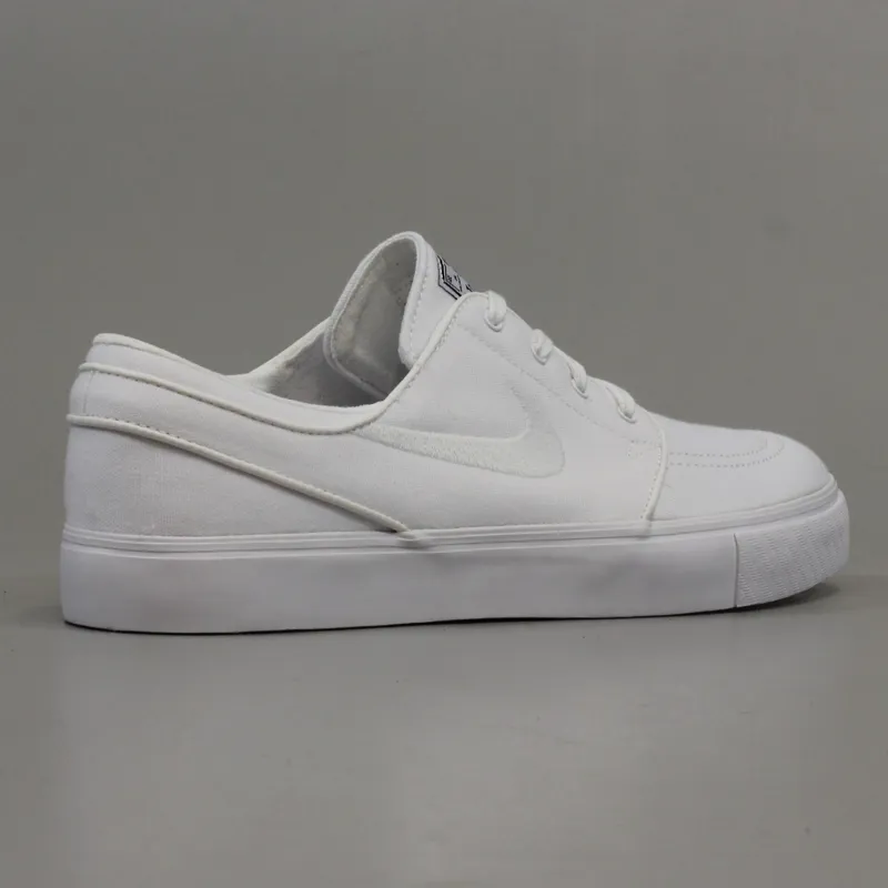 Nike SB Zoom Stefan Janoski Canvas Shoes White White-7