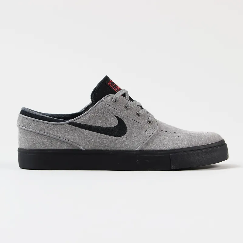 Cha Especificado Conceder Nike SB Stefan Janoski Suede Skateboarding Shoes Dust Grey Black