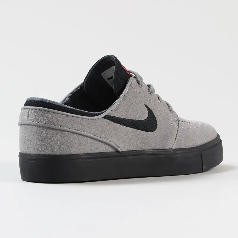 Nike SB Janoski Suede Skateboarding Shoes Dust Grey Black
