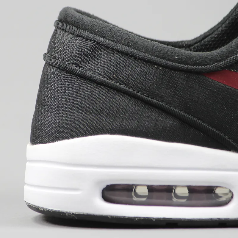 Nike SB Stefan Janoski Max Shoes Black Red White-1