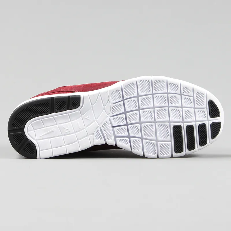 Nike SB Stefan Janoski Max L Shoes Team Red Black White-6