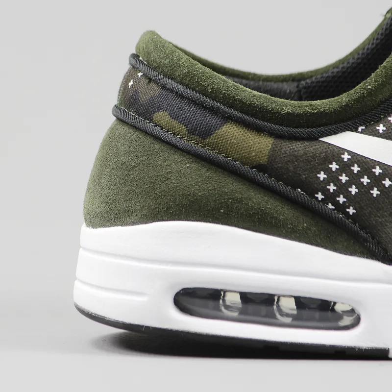 deletrear altavoz Ministro Nike SB Stefan Janoski Max L Mens Trainer Shoe Sequoia Green Camo