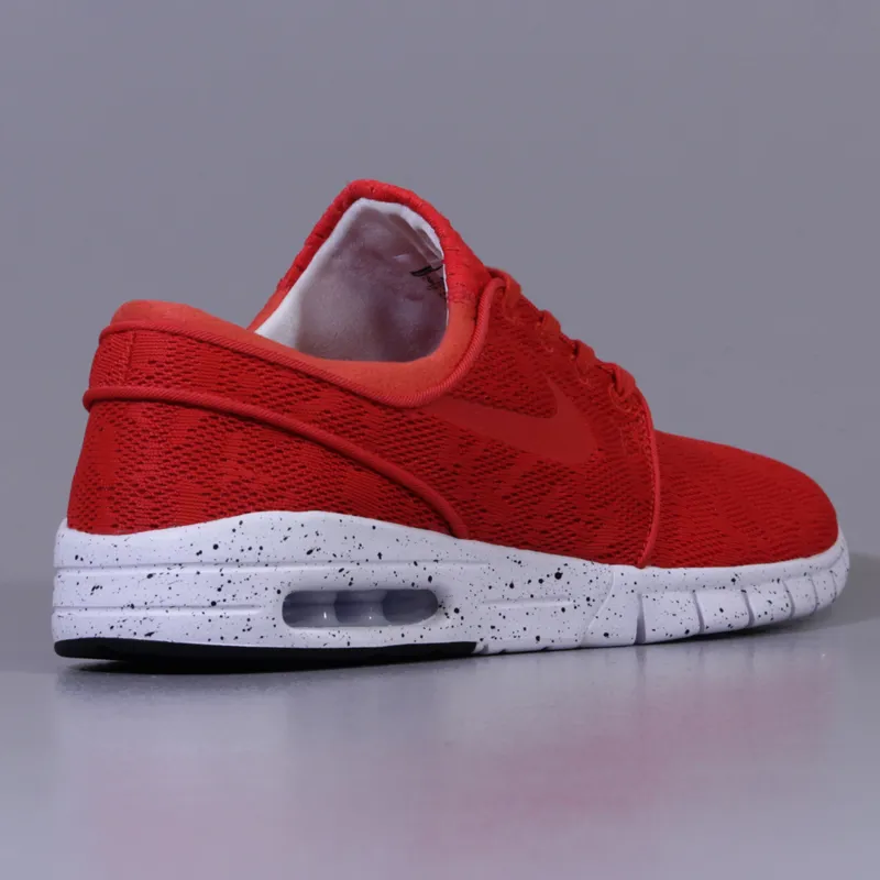 Nike Stefan Janoski Max Shoes Light Crimson White-5