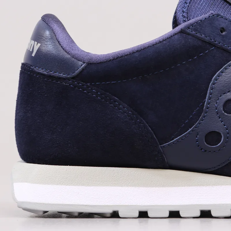 Saucony Jazz O Premium Shoes Navy Grey-1