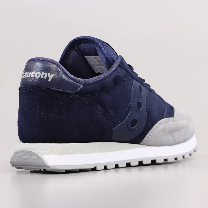 Saucony Jazz O Premium Shoes Navy Grey-5