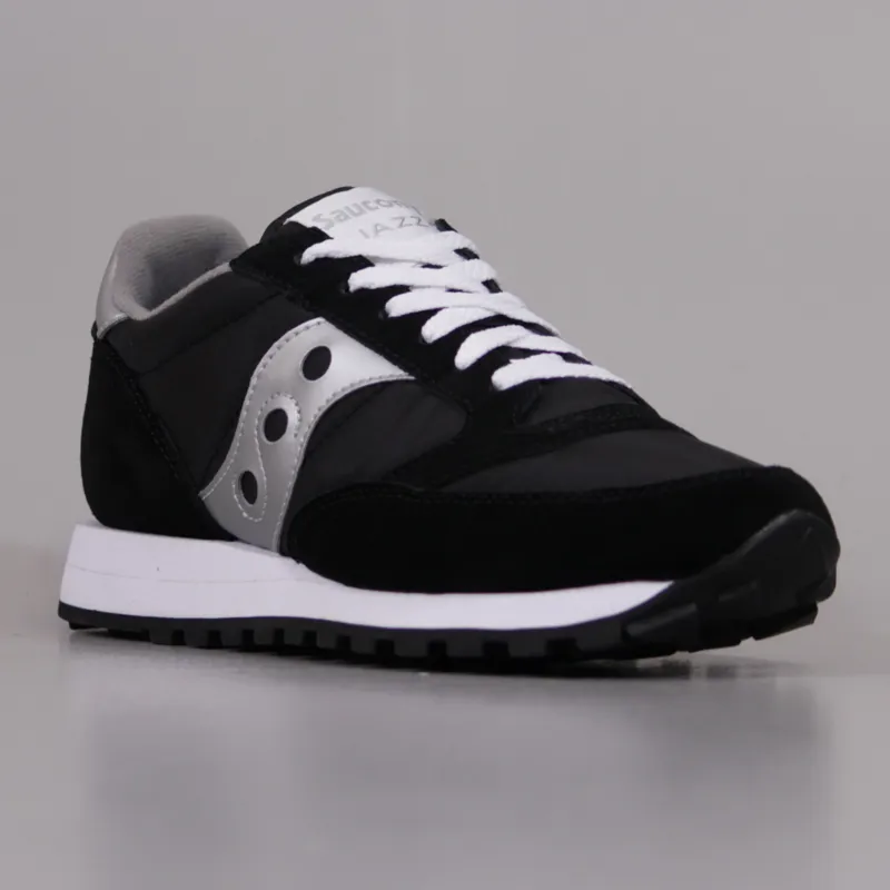 Saucony Jazz Original Shoes Black Silver-4