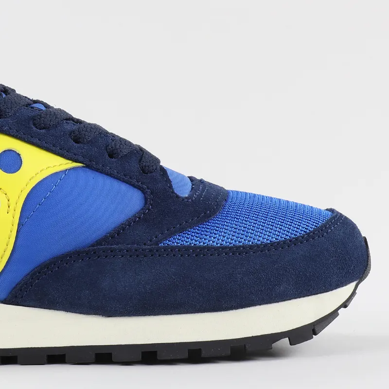 Saucony Jazz Original Vintage Shoes Blue Yellow-2