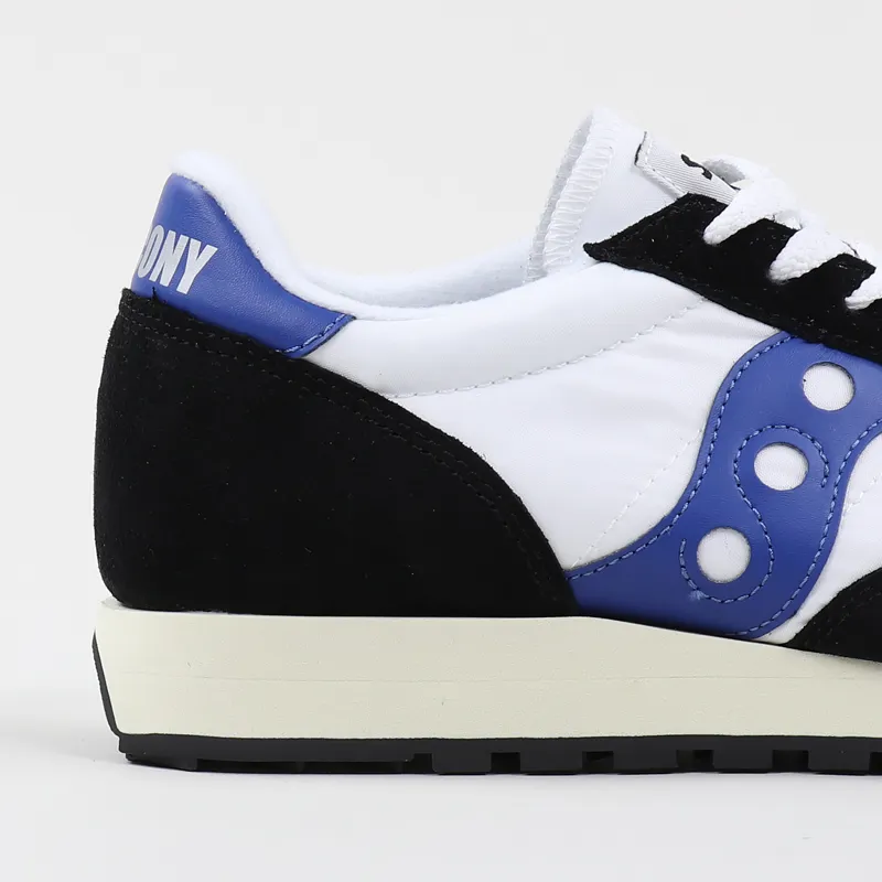 Saucony Jazz Original Vintage Shoes White Black-1