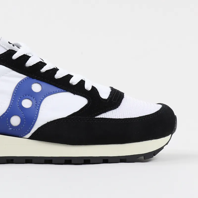 Saucony Jazz Original Vintage Shoes White Black-2