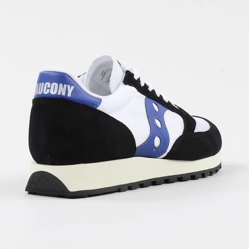 Saucony Jazz Original Vintage Shoes White Black-5