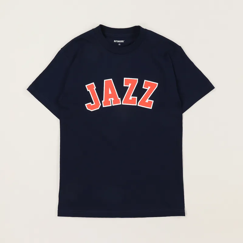 Butter Goods Jazz T Shirt Navy