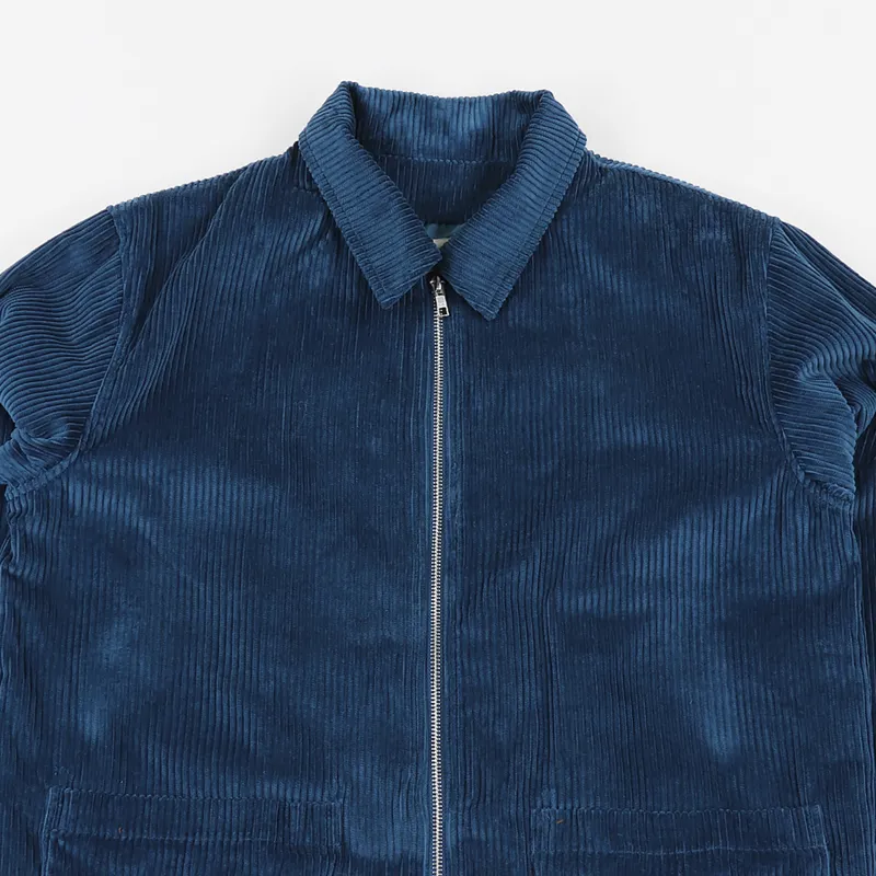 Piilgrim Jefferson Jacket Petrol Blue-1