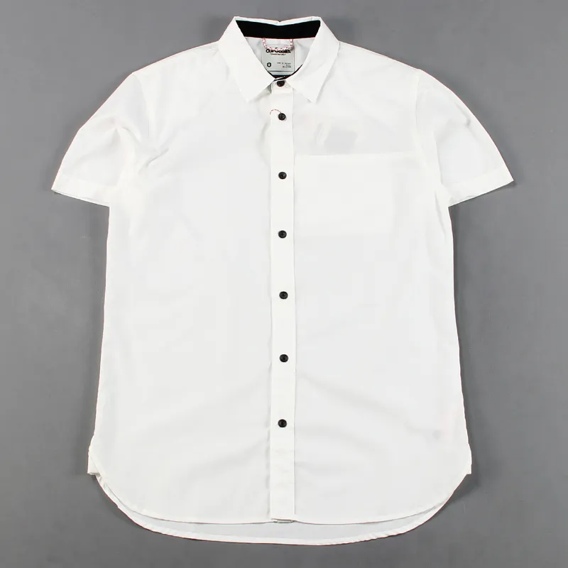 ourCaste JJ Short Sleeve Shirt White