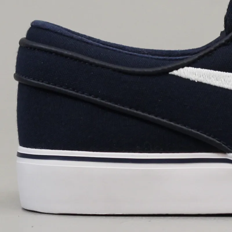 Nike SB Zoom Stefan Janoski Canvas Shoes Obsidian Blue White-1