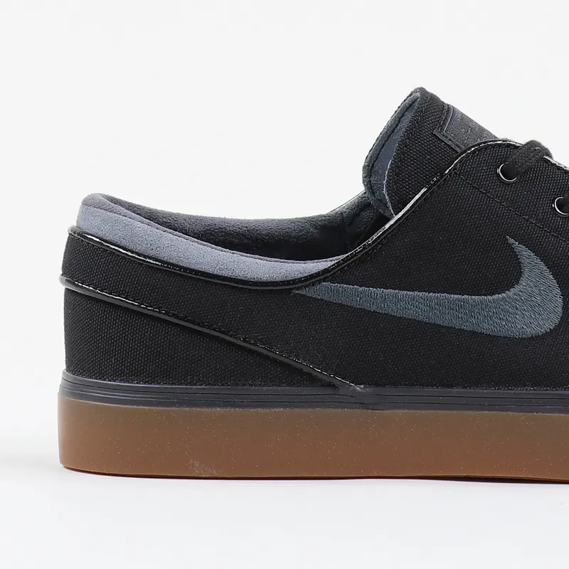 Nike SB Zoom Stefan Janoski Canvas Shoes Black Anthracite-1