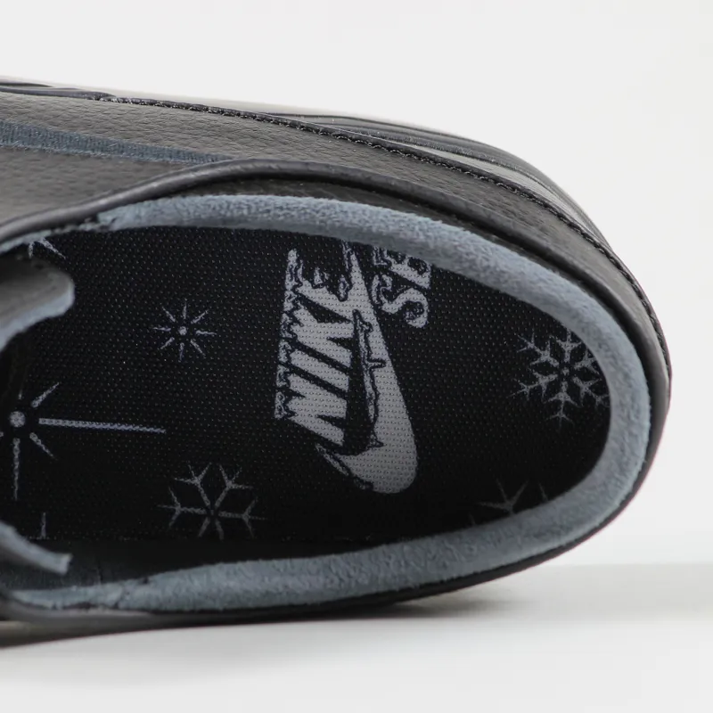 Nike SB Zoom Stefan Janoski L Shoes Black Anthracite-5