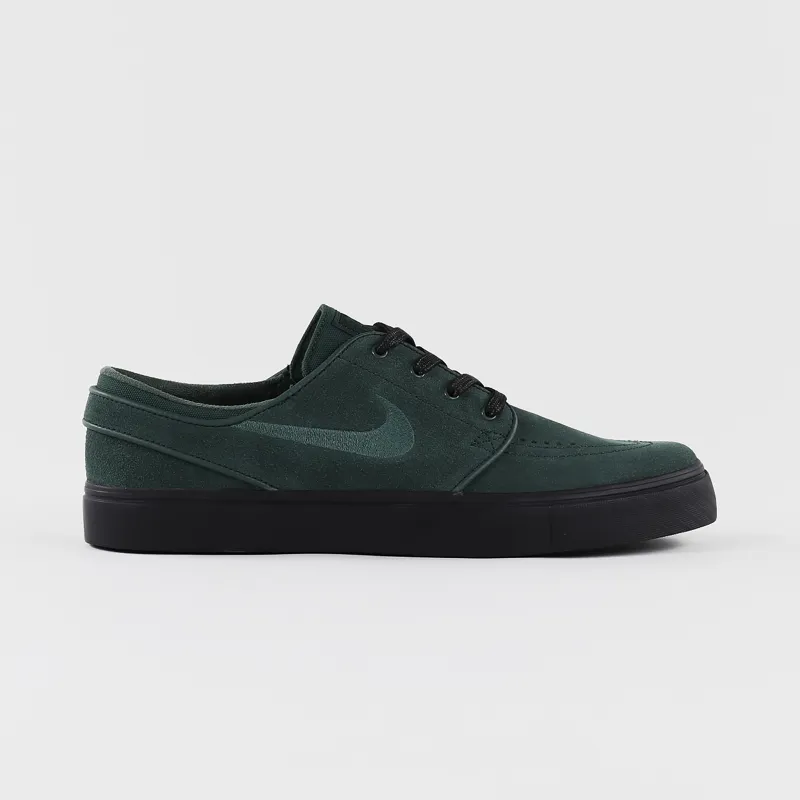 Nike SB Mens Zoom Stefan Janoski Shoes Midnight Green Black