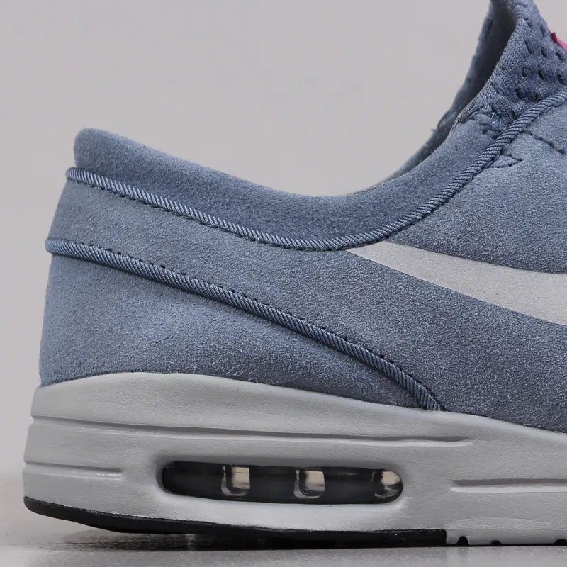 Nike SB Stefan Janoski Max L Shoes Blue Graphite Metallic Silver Pink-1