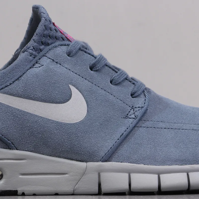 Nike SB Stefan Janoski Max L Shoes Blue Graphite Metallic Silver Pink-2