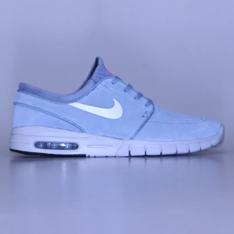 Nike SB Stefan Janoski Max L Shoes Blue Graphite Metallic Silver Pink