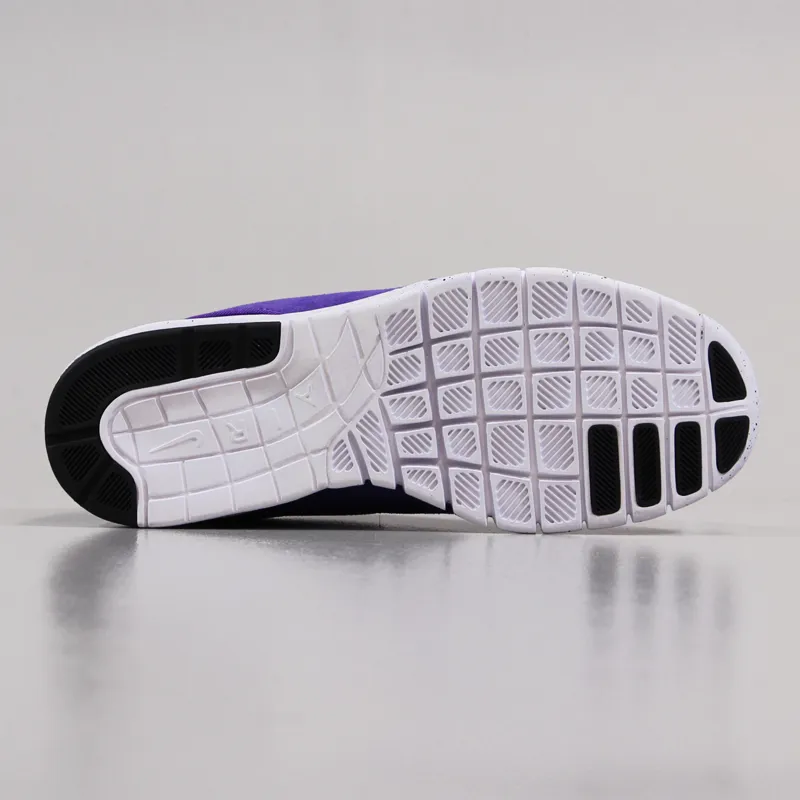 Nike SB Stefan Janoski Max L Suede Shoes Hyper Grape Black White-6