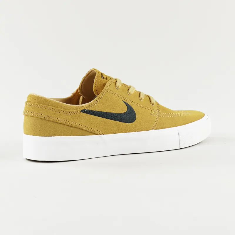 Nike SB Zoom Janoski RM Shoes Celestial Gold Anthracite-4