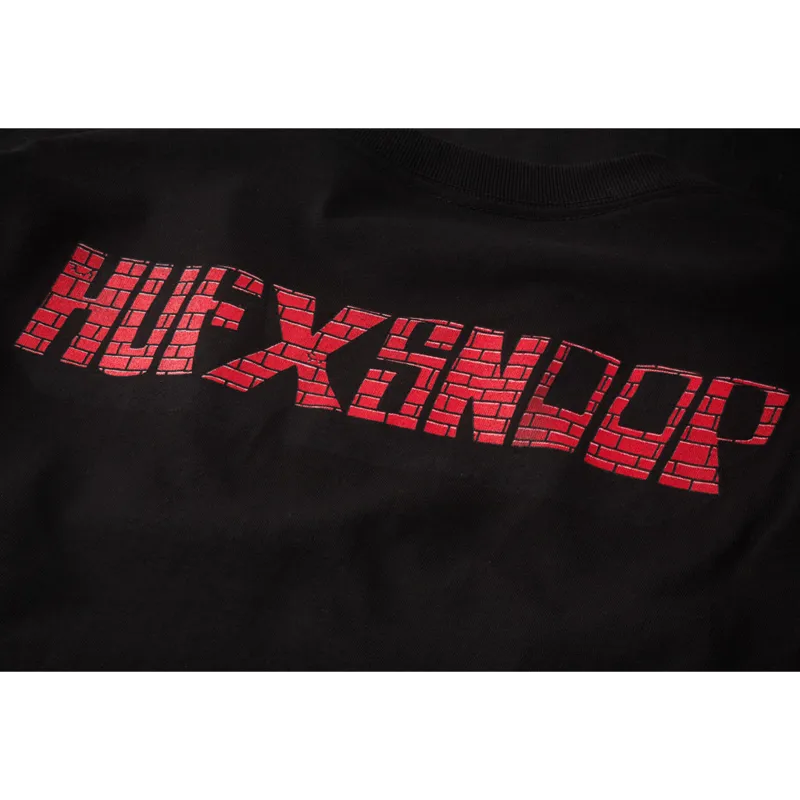 Huf 420 x Snoop Dogg Joe Cool T Shirt - Black-2