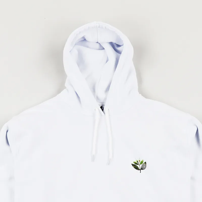 Magenta Jungle 2 Hoodie White-2