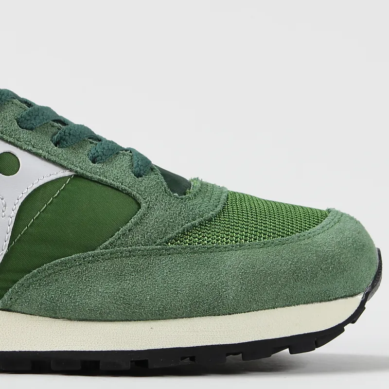 Saucony Jazz Original Vintage Shoes Green Grey-2